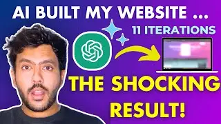 I let AI build my website... and THIS HAPPENED! | Using ChatGPT as Website Builder