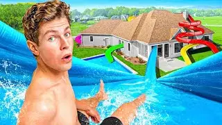 I Built a Waterpark In My House!