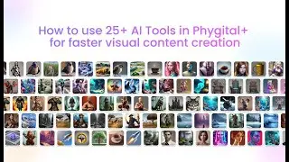 Phygital+ AI Workspace for working with neural networks