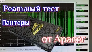 SSD диск PANTHER   Apacer. Быстрый как пантера, или нет?