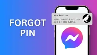 Enter your PIN to Sync your Chat History | Forgot PIN in Messenger to Sync Chat History Fix!