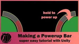 Making a Powerup Bar - Super easy tutorial with Unity, similar to many golf games.