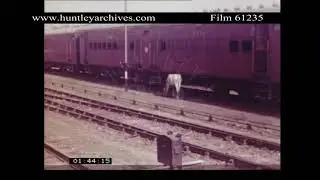 Excellent footage of Indian Railways, early 1960's.  Archive film 61235