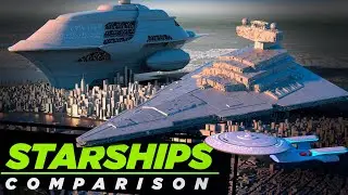 🚀 Biggest STARSHIPS 🛸 3D Comparison