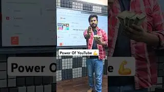 💸Power Of YouTube💪 Youtube Channel Kaise banaye #spreadinggyan #trending #viral #shorts #shortsfeed