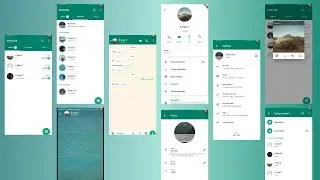 WhatsApp Clone UI Design Kit In Flutter with Source Code