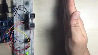 Arduino and Ultrasonic distance measurement sensor