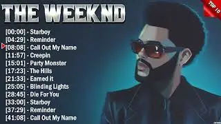 The Weeknd Greatest Hits Songs of All Time - Music Mix Playlist 2024