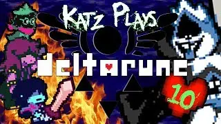DelLet's Play DeltaRune, Katz Plays | ep 10 | Bad Guy, King Spadetarune ep10