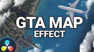 GTA Map Zoom Effect with Davinci Resolve (Tutorial)