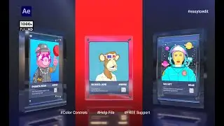 NFT Promo Video / NFT Promotion ( After Effects Project ) ★ AE Templates