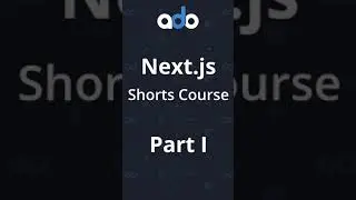 Next.js Shorts Course - Part 1 - Setup #shorts