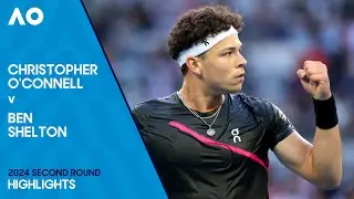 Christopher O'Connell v Ben Shelton Highlights | Australian Open 2024 Second Round