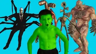 Team Hulk vs Siren Head vs Monster Siren Head