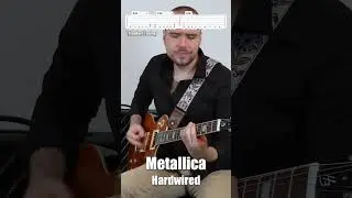 Metallica - Hardwired Guitar Tutorial 
