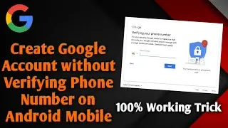 Create Unlimited Google Accounts on Android Mobile without mobile number | 100% working | TechMech