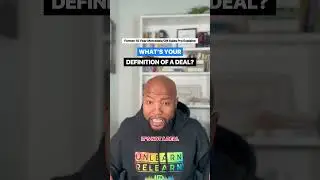 What's Your Definition of a Deal?