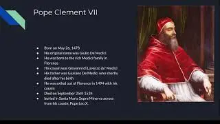 pope leo X and pope clement VII