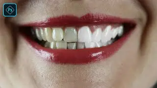 How to whiten teeth in Photoshop step-by-step.