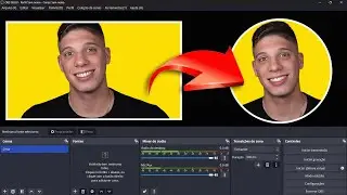 COMO DEIXAR O FORMATO DA WEBCAM REDONDA NO OBS, RÁPIDO E FACIL!