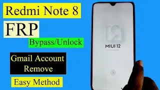 Redmi Note 8 Frp Bypass | Xiaomi Redmi Note 8 Google Account Unlock | Android 10 Without PC 2021