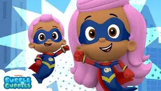 The Superhero Guppies Stop Evil Ms. Goo Goo! 👶 | Bubble Guppies