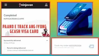 HOW TO TRACK GCASH VISA CARD ORDER / PAANO MO MA TRACK ANG VISA CARD 2024