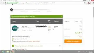 How to buy a domain name ( Your-Domain-Name.com ) from Godaddy.com (Walkthrough)