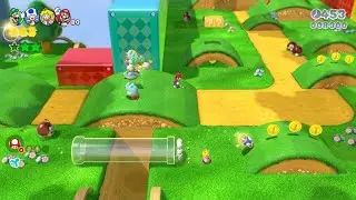 How can I see which character has finished a certain level?