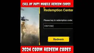 2024 CODM REDEEM CODES AUGUST