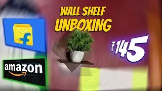 Stylish Wall Decor Floating Shelves for Home & Plant Display
