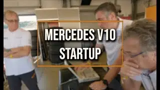 F1 Mercedes V 10 Startup