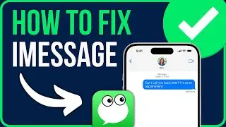 HOW TO FIX IMESSAGE NOT WORKING ON IPHONE (2024) | Fix iPhone iMessage Not Working