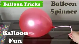 Spin Balloon | Balloon Fun | Balloon Experiment #Shorts