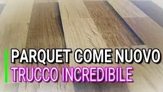 TRUCCO INCREDIBILE PER PULIRE IL PAVIMENTO IN LEGNO, PARQUET, MARLINDA CANONICO