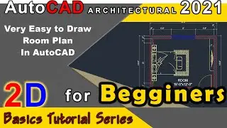how to draw plan in AutoCAD  | AutoCAD tutorial for beginners | AutoCAD basics