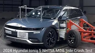 2024-2025 Hyundai Ioniq 5 NHTSA MDB Side Crash Test