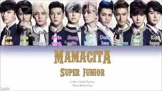 Super Junior (슈퍼주니어) – MAMACITA (아야야) (Color Coded Lyrics) [Han/Rom/Eng]