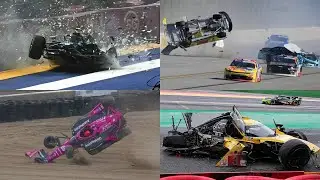 Biggest Motorsport Crashes Of 2023 Part 2 Of 3