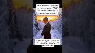 ЕСЛИ ЭТО ВИДЕО НЕ ЗАЛЕТИТ НА 1КК, Я ПОЕДУ В ЛЕС ЗА МЕДВЕДЕМ