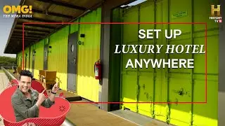 Convert shipping containers into portable hotel rooms? What an idea! #OMGIndia S03E09 Story 2