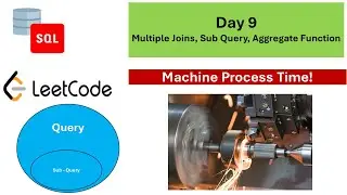 Day 9 | SQL LeetCode Problems | Join | Sub-Query | Average Time of Process per Machine