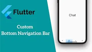 Flutter: Custom Navigation Bar