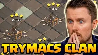 TRYMACS CLAN lädt mich zur CLANKRIEGSLIGA ein (Clash of Clans)