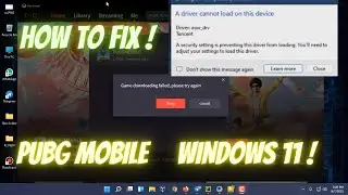 how to fix aow drv tencent cannot load on this device Pubg Mobile