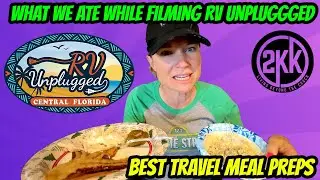 What we ate during RV Unplugged | What to eat when Dry Camping | Best meal prep foods for keto