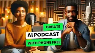 How to Create a realistic Ai Podcast using Google NotebookLM with MOBILE PHONE (FREE)