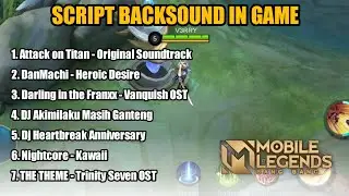 Script Backsound In Game Mobile Legends V12