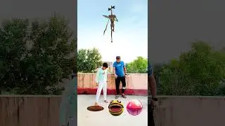 Siren head, snake & dancing girl vs pacman game over - Funny vfx magic video 😂