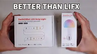 SwitchBot Color Bulb & LED Strip Light Review - Cheaper and More Reliable than LIFX